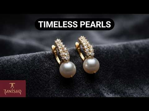 Elegant Pearl Earrings | Timeless Pearl Studs & Drop Earrings with Diamond Accents | Mia by Tanishq
