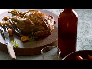 Matt Moran - How to cook Roast Chicken with Carrots & Celeriac Puree