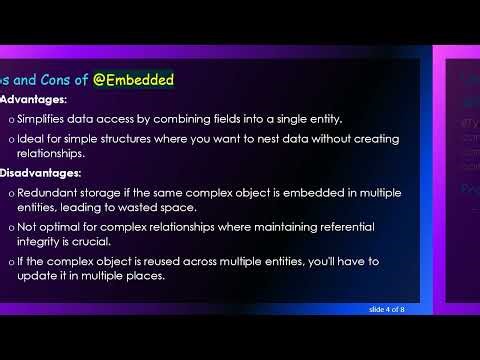 Understanding the Differences Between @ Embedded and @ TypeConverters in Android Room