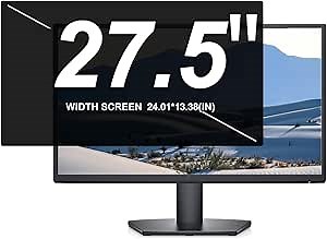 27.5" Privacy Screen Filter for Widescreen 16:9/10 Aspect Ratio Anti-Glare/Anti Blue Light/Anti Scratch Film, Glare Relieve Screen Filter Shield Blue Light Filter. Size Is(610 * 340 mm).