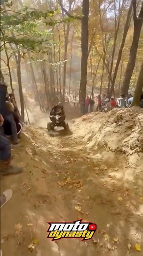 YFZ 450 Hill Climb Crash - "Almost Had It!" #yfz450 #atv #hillclimb