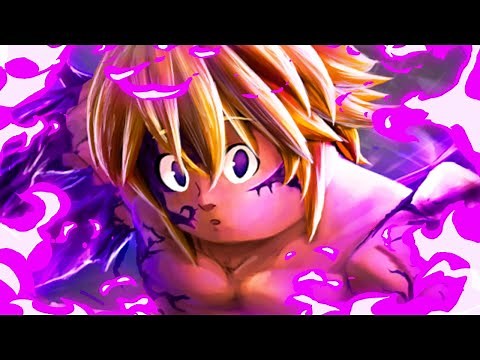 I managed to get the legendary Demon Clan race in this Roblox game of Nanatsu no Taizai...