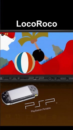 🌈 LocoRoco PSP Gameplay