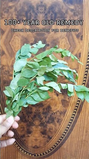 Curry leaves benefits