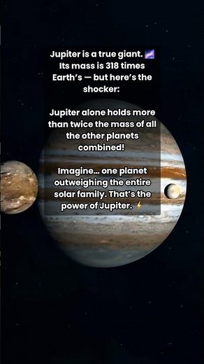 Jupiter vs All Planets: The Shocking Mass Comparison 🌌⚡
