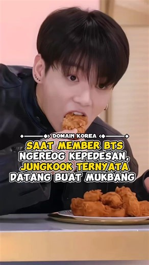 Saat Member BTS Ngereog Kepedesan, Jungkook Ternyata Datang Buat Mukbang #kpop #shorts