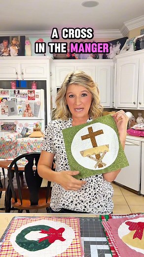 Christmas Sew Along 🎅🏻🎁🎄Templates available at https://hometownquiltcompany.com/shop/ols/search?keywords=Christmas set &sortOption=descend_by_match #tamijones #sewing #beginnersewing #diy #crafty | Tami Jones • Hometown Quilt Company, LLC