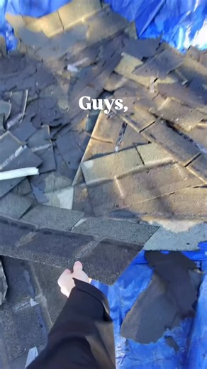 American Design and Build on Instagram: "Replacing 3tab shingles with Architectural shingles - The quality difference #homeimprovement #pov"