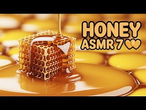 ULTIMATE Honeycomb ASMR 7 🍯 | Sticky Honey Explosion & Mouth Sounds