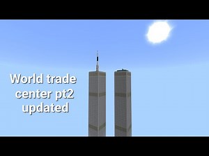 how to build the world trade center minecraft tutorial part 2