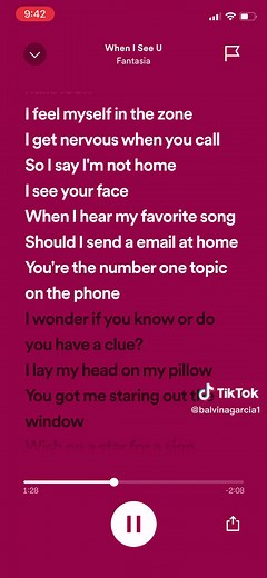 Fantasia - When I See You Lyrics