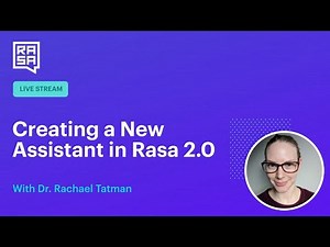 Rasa Livecoding: Create a new assistant in Rasa 2.0