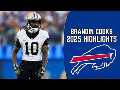 Brandin Cooks | 2025 Saints Highlights