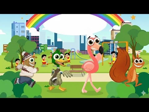 Funny Animals Dance & Sing 🐶🐱 | Best Rhymes for Children