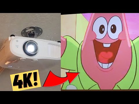 EPSON Home Cinema 3800 Projector Review 2021 | 4K Quality Projector HDR Movies Gaming