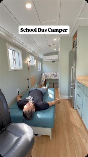 Patrick Botticelli on Instagram: "An amazing school bus camper. Raised Roof Skoolie Conversion Total Investment $105,000.00 USD. This thing is loaded with solar and lithium, and is built to be off grid for weeks on end. #skoolielife #camperbuild #busconversion"