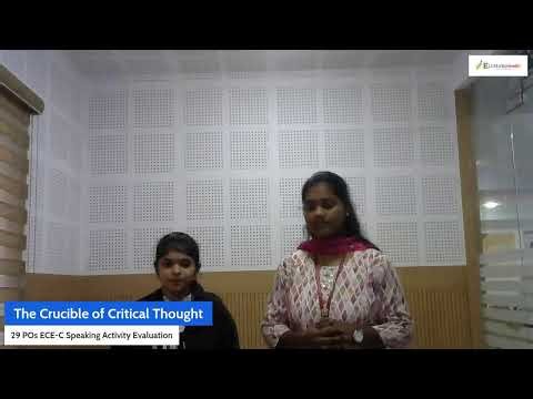 29 POs ECE-C Speaking Activity Evaluation as part of ECP Course (CH-4) (27/12/25)