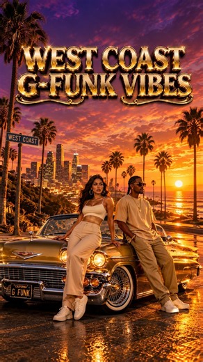 🚗 West Coast G-Funk Vibes 🌴 | Smooth California Cruise #westcoasthiphop #rnb #music #newmusic