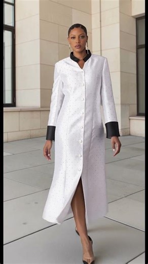 Elegant Rhinestone Preaching Robe ✨ | 25% OFF Sale | Church & Occasion Wear