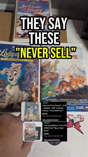 IFoundYou on Instagram: "Alot Of Classic Movies Sold Today! #ebayreseller #reselling #disneymovies #DisneyMovies"