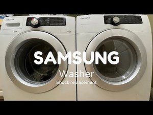 Replace shocks on Samsung Washer