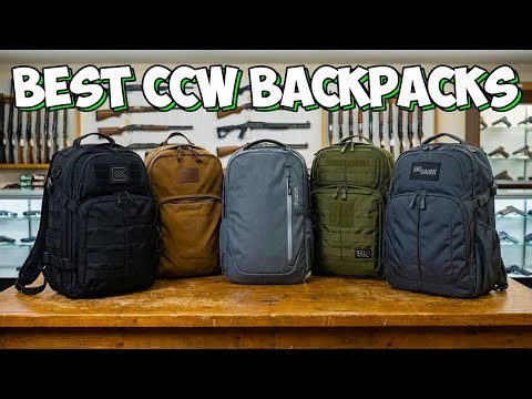 8 Best Concealed Carry Backpacks That Are ACTUALLY Genius In 2026