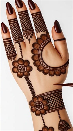 Stylish mehndi design #mehndi #shorts#reel#reels#new#simple#shortsfeed