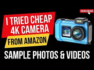 Don't buy cheap 4k Amazon camera before watching this video 2025 | Sample photos & videos