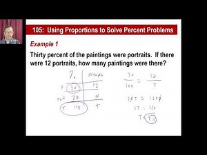 Saxon Math - 76 (4th Edition) - Lesson 105: Using Proportions to Solve Percent Problems
