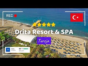 🇹🇷 Drita Resort & SPA ⭐⭐⭐⭐⭐ Alanya – A quiet hotel with a beautiful beach and delicious food 🌊🍹 H...