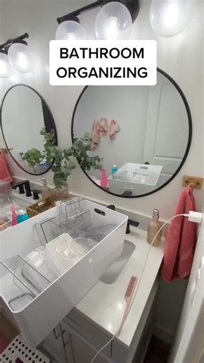 8.6K views · 109 reactions | Basement bathroom organizing and getting ready for school time✨ #bathroommakeover #bathroomorganizing #bathroom | Minka lu | Facebook