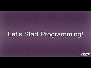 Level 1 Programming Webinar