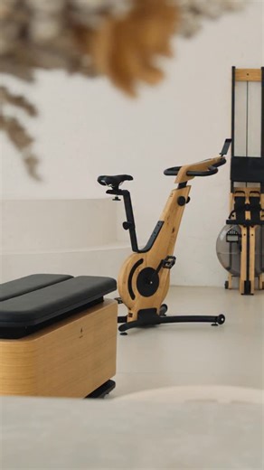 NOHRD on Instagram: "Calming design. Pure focus. Where natural materials shape the way you train. #waterrowernohrd #homegym #gyminterior #fitnessaesthetics"