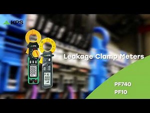 KPS PF10 & PF740 Leakage Current Clamp Meters