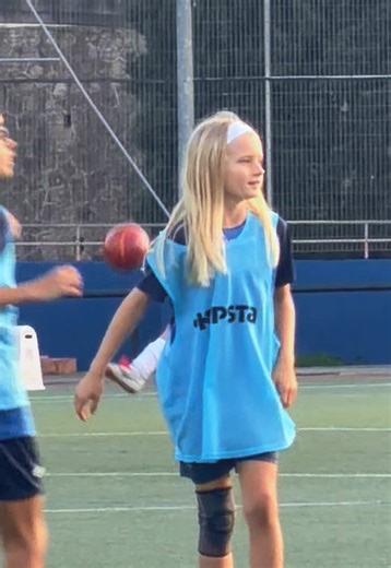 So proud of her confidence 💕 #fyp #football #soccer #foryoy | girl soccer