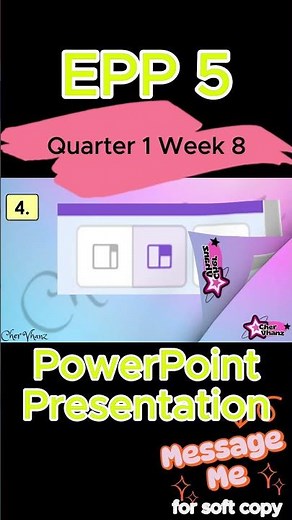 EPP 5 Quarter 1 Week 8 MATATAG Curriculum PowerPoint Presentation