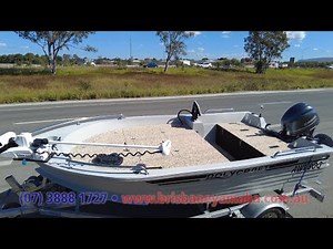 Custom Polycraft 450 with specialised storage, deck, and flooring