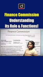 Finance Commission | Understanding its Role & Functions | Drishti IAS English Watch video: https://youtu.be/HL0XqdDue0o?si=XZPSBiYO2xHkSZ9R #FinanceCommission #UPSCPYQ #UPSC2026 #UPSC #DrishtiIAS #DrishtiIASEnglish | Drishti IAS English