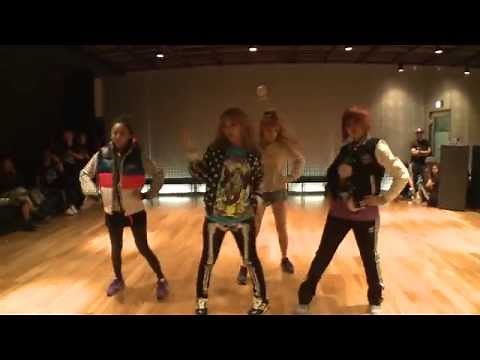 2NE1 "I AM THE BEST" Choreography Practice (Uncut Ver.)