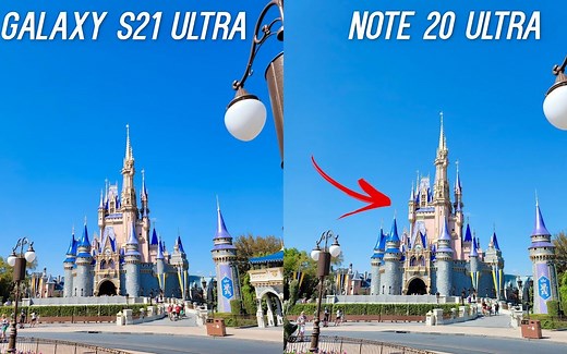 【手机测评】Galaxy S21 Ultra vs Note 20 Ultra 拍照对比测试