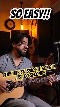 Learn This Classic Bollywood Song on Guitar in 60 Seconds | For Absolute Beginners