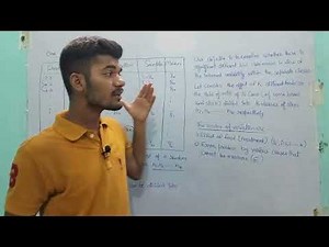 One Way Classification | Mathematical Models | Sum of Squares | B.Sc. Statistics 5th Sem