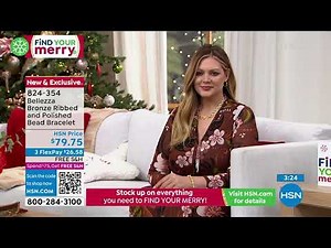 Bellezza Bronze Ribbed and Polished Bead Bracelet