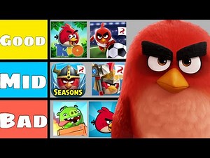 I Ranked EVERY Angry Birds Game!