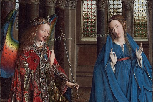 Jan van Eyck The Annunciation - Analyzing the Annunciation Painting