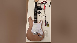 DIY Stratocaster Guitar Kit (Harley Benton) #guitar