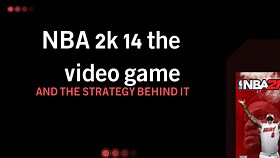 NBA 2k14 Presentation