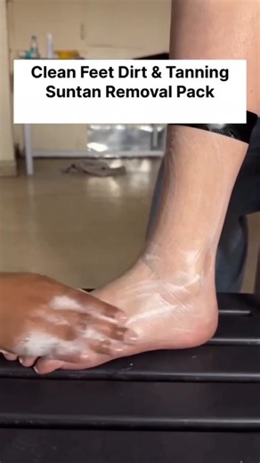 Feet Cleaning Tips | Remove Feet Darkness & Tanning #viralvideos #FootCare