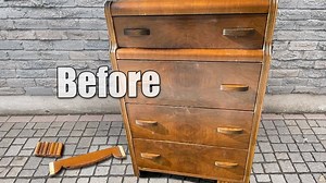 13K views · 341 reactions | Vintage Art Deco Dresser Makeover #handmade #diy #furnituremakeover | Modern Makeovers | Facebook
