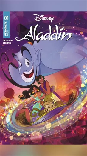 Disney's Aladdin is coming to comics #disney #comicbooks #aladdin #comictok
